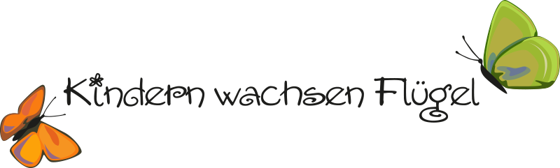 Kinder wachsen Flügel Logo